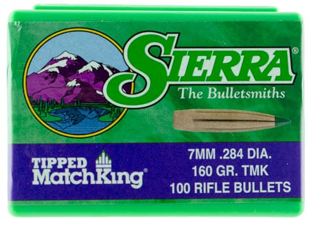 SIERRA .284 160 TMK 100