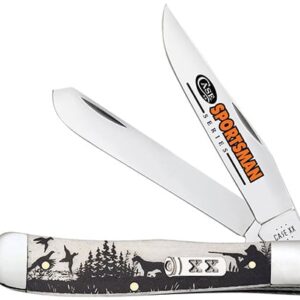 CASE SPORTSMAN SERIES NATURAL BONE BIRD DOG