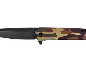 KERSHAW MISDIRECT 2.9" WOODLAND CAMO
