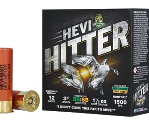 HEVI HITTER 12GA 3" 1.25OZ BB TG/STL
