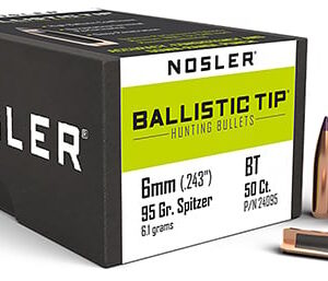 NOSLER BLSTC HNT 6MM 95 SPTZR 50