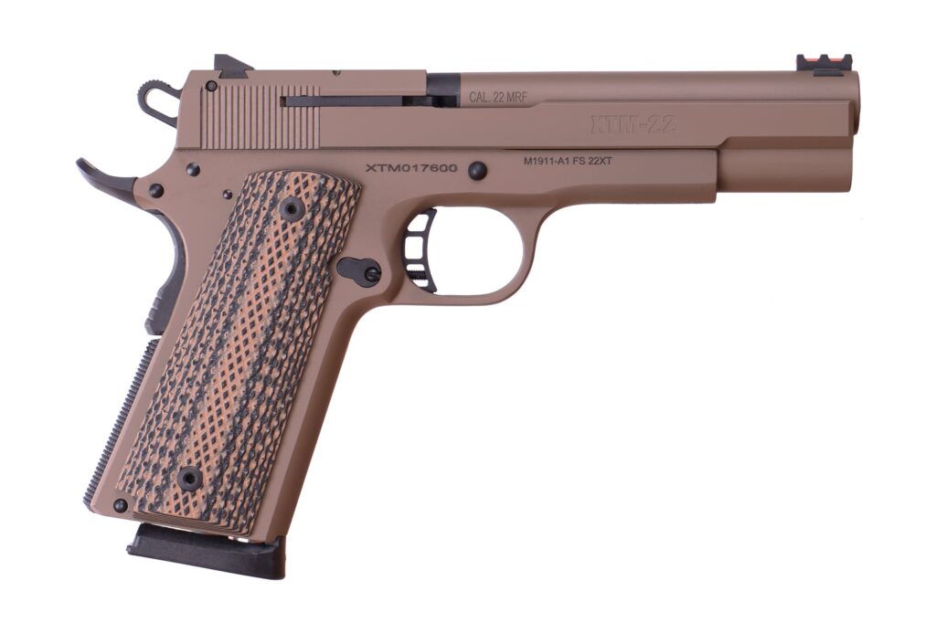 ROCK ISLAND ARMORY XT22 MAGNUM 22MAG FDE/BROWN 5"