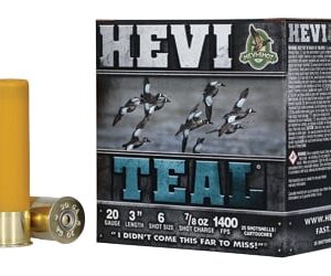 HEVI TEAL 20GA 3 6 25/250