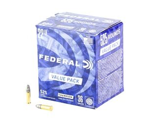 FED 22LR 36GRN LEAD HP 525 CT