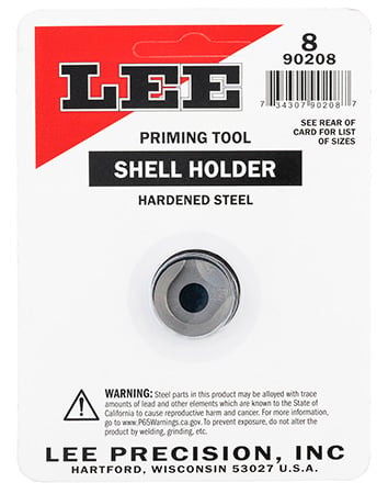 LEE SHELL HOLDER 8 AP ONLY