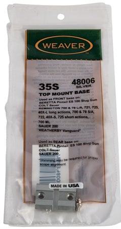 WEAVER 35S TOP MNT BASE