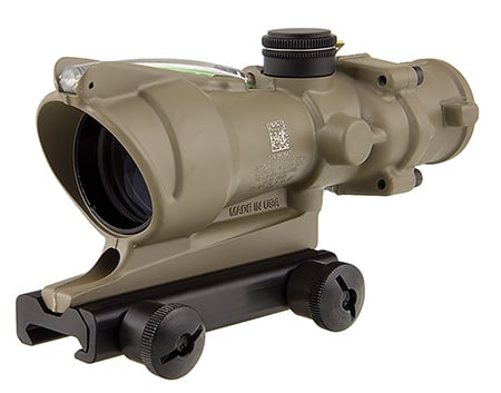 TRIJICON TA31 C 100380 ACOG 4X32 223 CROSSHAIR FDE
