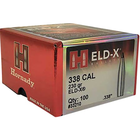 HORNADY BULL .338 230 ELD X 100/15