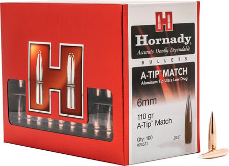 HORNADY BULL .243 110 A TIP MATCH 100/10