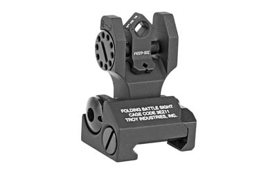 TROY FLDNG REAR DI OPTC SGHT TRIT BK