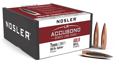 NOSLER ACCUBOND LR .284 150 SP 100