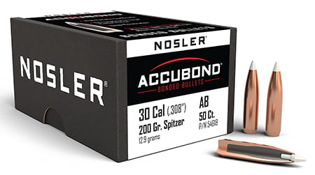 NOSLER ACCUBOND 308 200 SPTZR 50