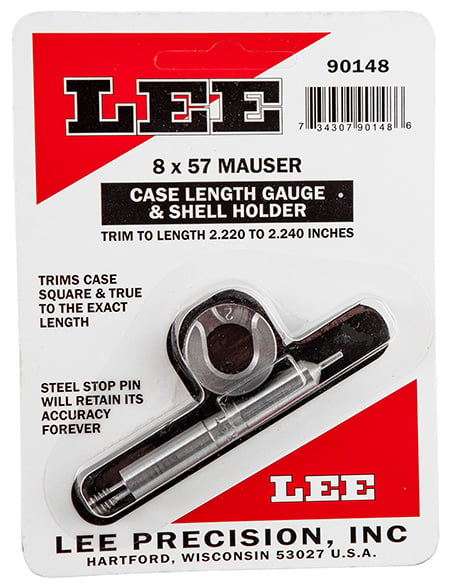 LEE GAUGE/HOLDER 8X57 MAUSER