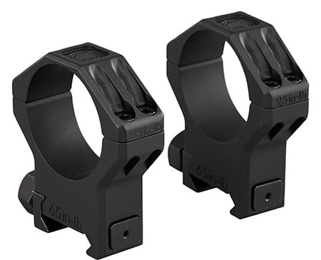 SIG ALPHA6 RING SET 34MM HIGH BLK