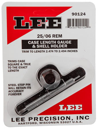LEE GAUGE/HOLDER 25/06 REM