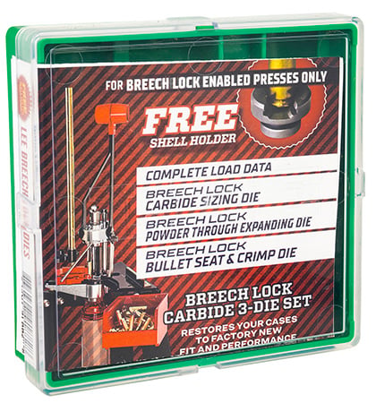 LEE BL BUSHING 3 DIE SET 9MM LUGER CARBIDE