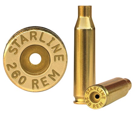STAR 260REMEUP 50 UNP BRASS 260 REMINGTON