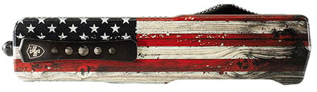 TEMP SLIM PREM WOOD US FLAG DAGGER BLK