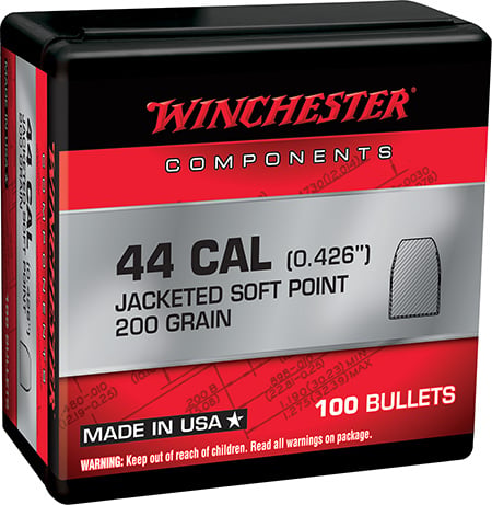 WINCHESTER BUL 44MAG 200 SP 100/10