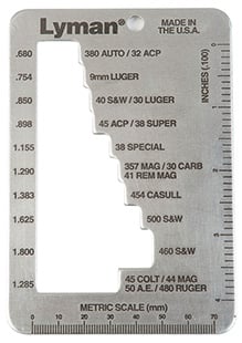 LYM E ZEE CASE GAUGE PSTL/REV
