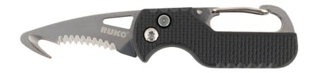 RUKO RESCUE 1.75' BLK GFR FOLDING