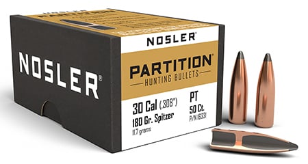 NOSLER PARTITION 30 180 SPTZR 50