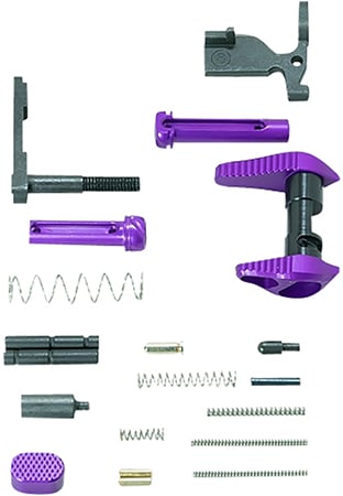 TIMBER AR LOWER PARTS KIT PURPLE