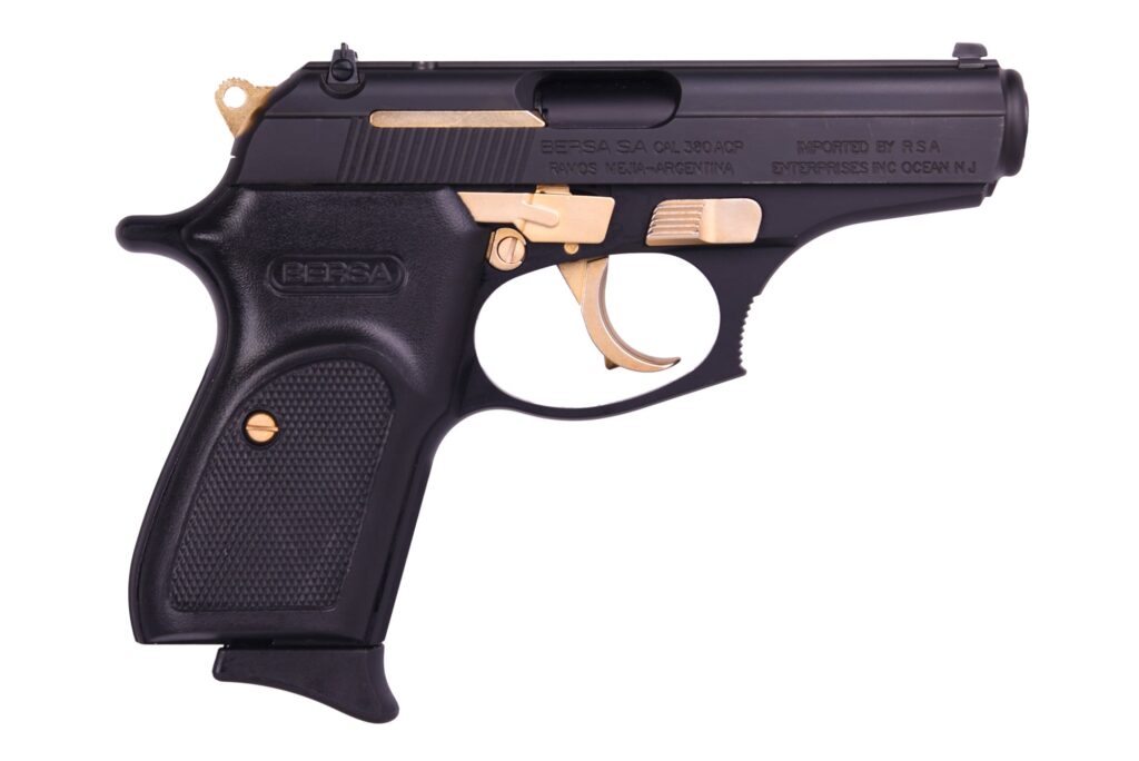 BERSA THUNDER 22 MATTE/GOLD 22LR