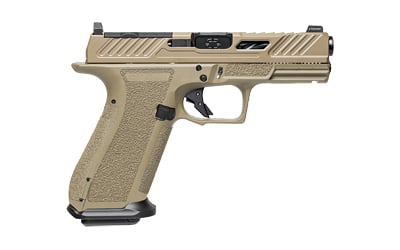 SHDW XR920 ELTE 9MM FDE 4 BLK BBL