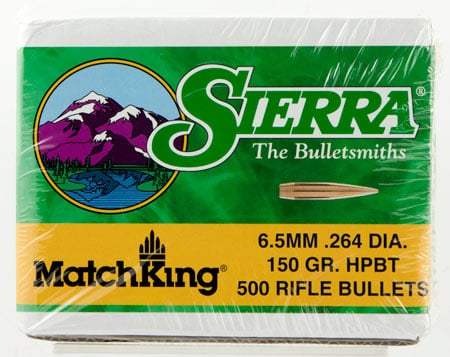 SIERRA .264 150 HPBT MATCH 500