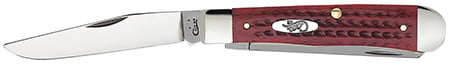 CASE 00 POCKET WORN OL RED BONE CORNCOB TRAPPER