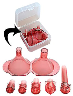 MTM UNIV POWDER FUNNEL KIT CLRRED