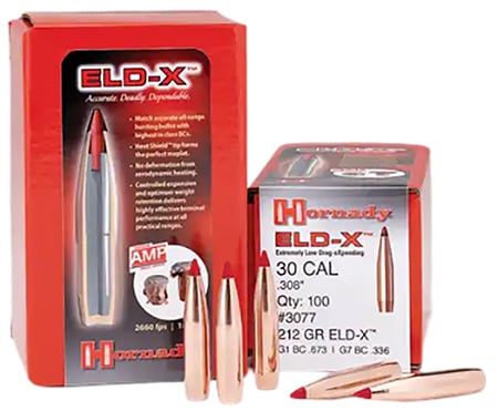 HORNADY BULL .284 162 ELD X 100/15