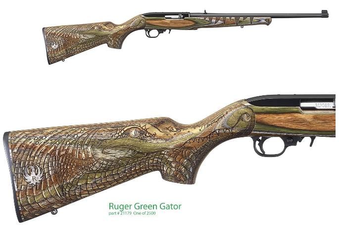 RUGER 10/22 22LR GATOR LAM STOCK