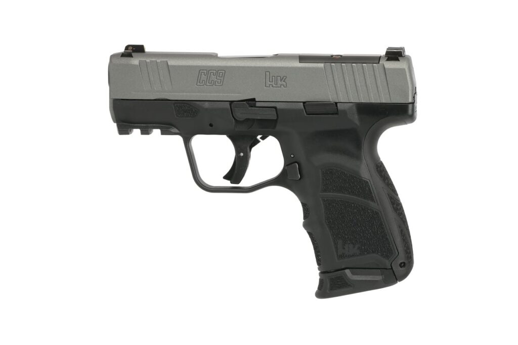 HK CC9 9MM BLK/GREY 10+1 NS OR
