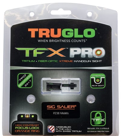 TRUGLO TFX SIG 238 6/ 6 SET PRO ORN