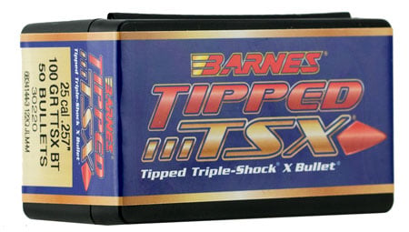BARNES BULLETS .257 100 TPD TSX BT 50