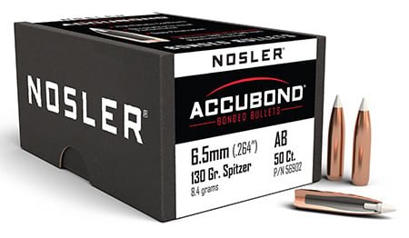 NOSLER ACCUBOND 264 130 SPTZR 50