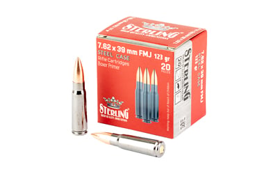 STERLING SC 762X39 123GR FMJ 20/1000 8.69878E+12