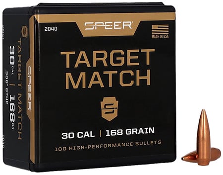 SPEER BULL .308 168 MATCH BT 100/5