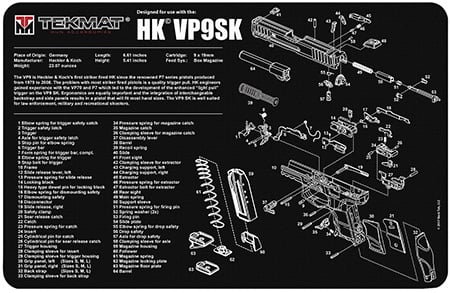TEKMAT TEK R17 HK VP9SK 17X11