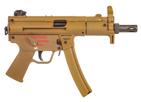 CENTURY ARMS AP5 RAL8000 9MM 5.8" 30R FDE
