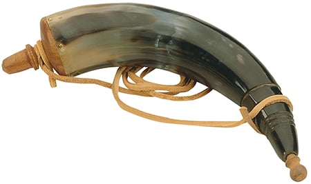 TRADITIONS AUTHENTIC POWDER HORN W/SLING