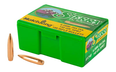 SIERRA MATCHKING .264 140GR 100CT