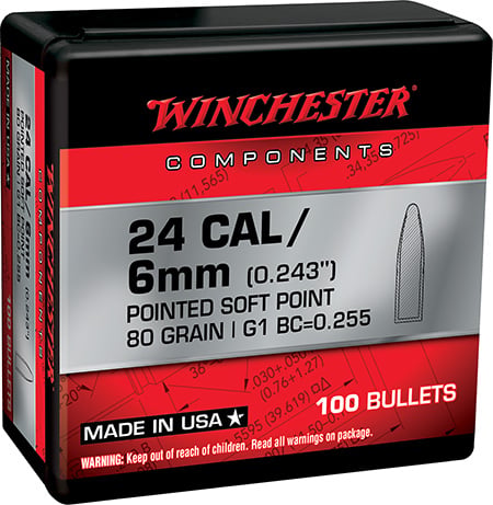 WINCHESTER BUL 243 80 PSP 100/10