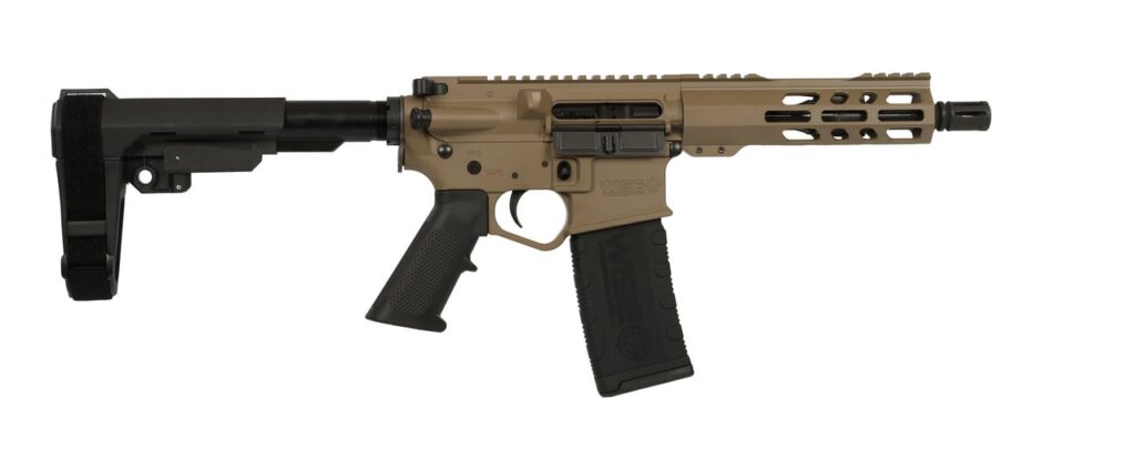 WISE ARMS WA 15B 5.56MM FDE 7.5" SBA3