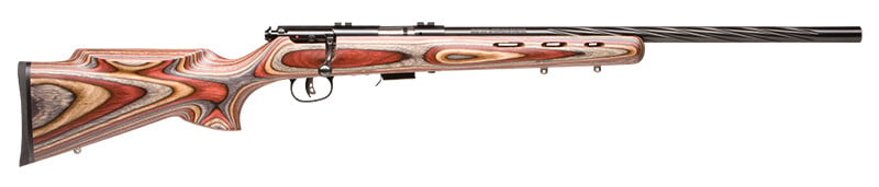 SAVAGE 93 BOLT 17HMR BL/LAM SPIR FLT