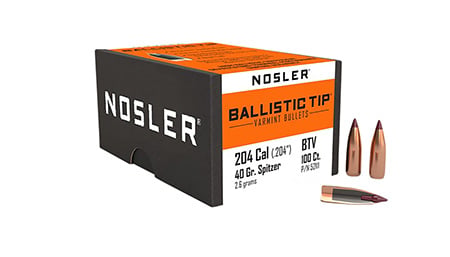 NOSLER BLSTC VAR .204 40 SPTZR 100