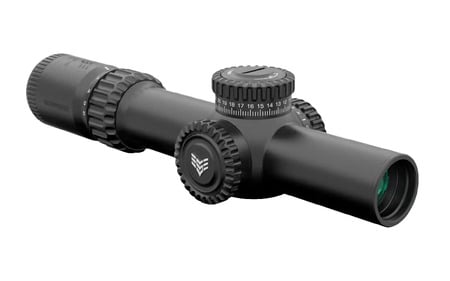 SWAMPFOX WAR16241 RM WARHORSE 1 6X24 FFP RED MOA