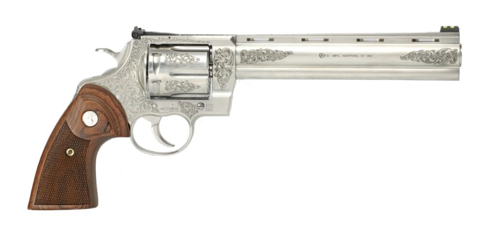 COLT ANACONDA 44MAG SS 8" ENGRAVED